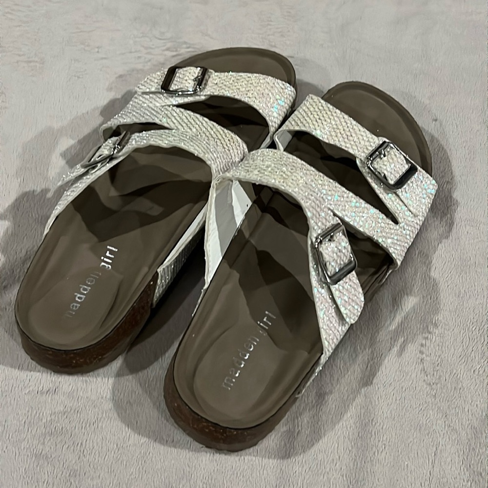 Women’s size 8 madden girl slip on sandals